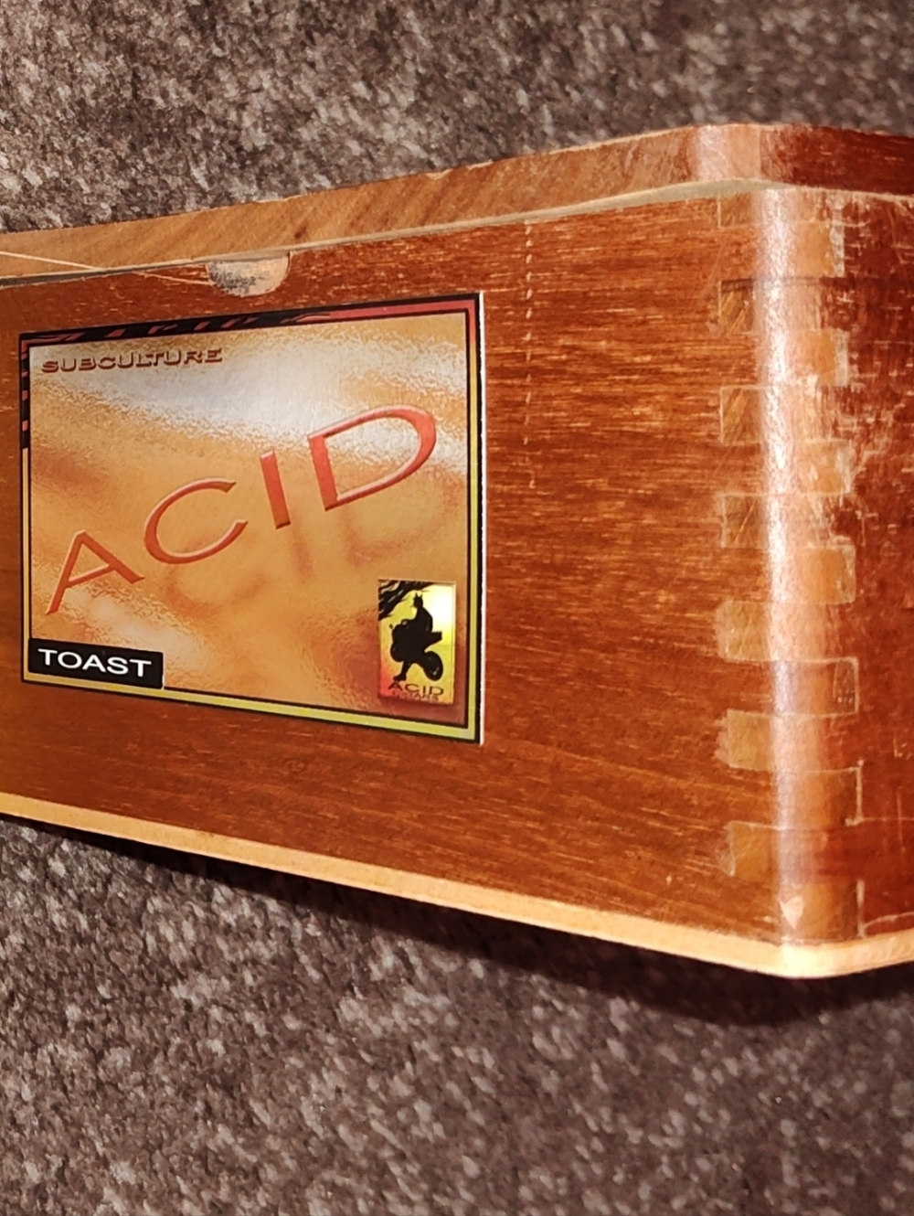 Acid Cigars Wooden Box by Drew Estate (Store Left Over) - Picture 4 of 6